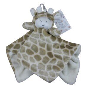 Oobles Giraffe Plush Security Blanket Lovey Baby Infant Rattle Toy NWT